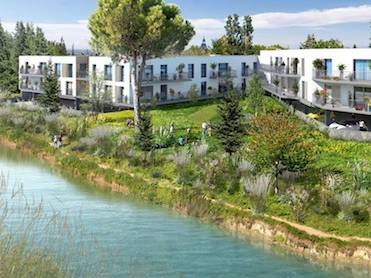 Appartement immobilier neuf pour défiscalisation en loi pinel dans le 30 à Aigues-Mortes