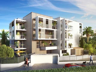 Appartement immobilier neuf pour défiscalisation en loi pinel dans le 06 à Nice
