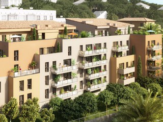 Appartement immobilier neuf pour défiscalisation en loi pinel dans le 06 à Grasse