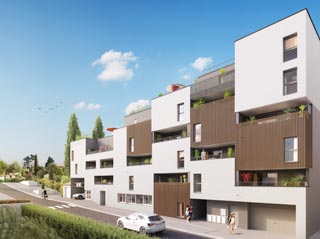 Appartement immobilier neuf pour défiscalisation en loi pinel dans le 06 à Saint Laurent du Var