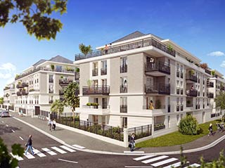 Appartement immobilier neuf pour défiscalisation en loi pinel dans le 95 Saint Gratien