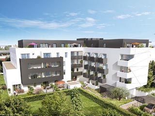 Appartement immobilier neuf pour défiscalisation en loi pinel dans le 34 à Montpellier