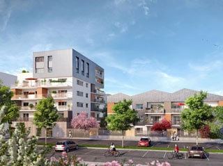 Appartement immobilier neuf pour défiscalisation en loi pinel dans le 38 à Saint-Martin-d'Hères