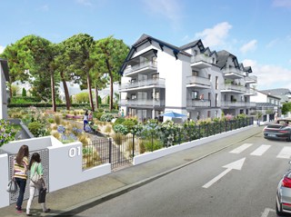 Appartement immobilier neuf pour défiscalisation en loi pinel dans le 44 à La Baule Escoublac