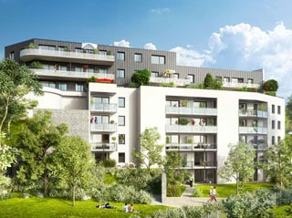 Appartement immobilier neuf pour défiscalisation en loi pinel dans le 54 à Laxou