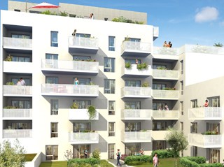 Appartement immobilier neuf pour défiscalisation en loi pinel dans le 69 à Villeurbanne