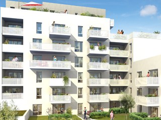 Appartement immobilier neuf pour défiscalisation en loi pinel dans le 69 à Villeurbanne