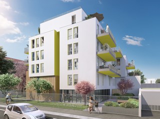 Appartement immobilier neuf pour défiscalisation en loi pinel dans le 69 à Villeurbanne