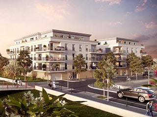 Appartement immobilier neuf pour défiscalisation en loi pinel dans le 77 à Chelles