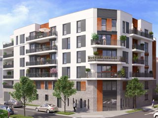 Appartement immobilier neuf pour défiscalisation en loi pinel dans le 92 à Bois-Colombes