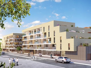 Appartement immobilier neuf pour défiscalisation en loi pinel dans le 33 à Merignac